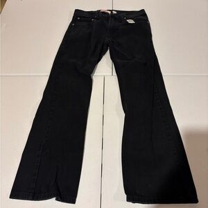 Levi’s 527 Black Mid Rise Boot Cut Jeans Women’s Size 30x28